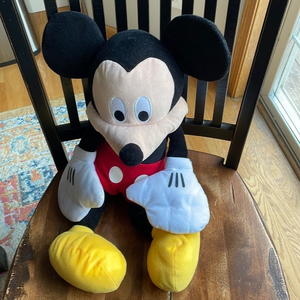 Disney Mickey Mouse 20 Inch large‎ plush stuffed animal toy